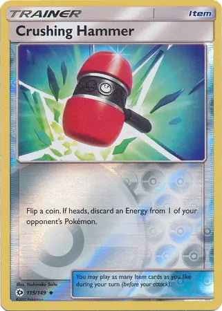 Sun & Moon Crushing Hammer #115/149 reverse holo